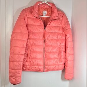 Stylus Women's Puffer Jacket Coral Size M